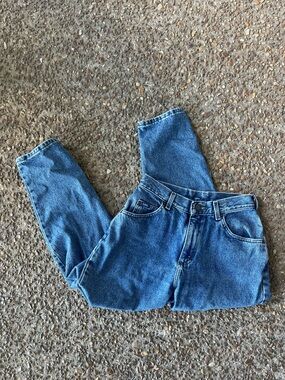 lee mom jeans dark wash size 26